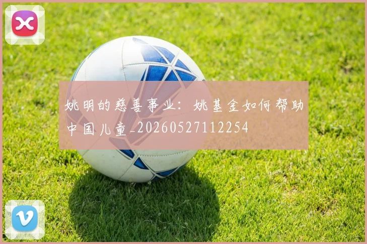 姚明的慈善事业:姚基金如何帮助中国儿童_20260527112254